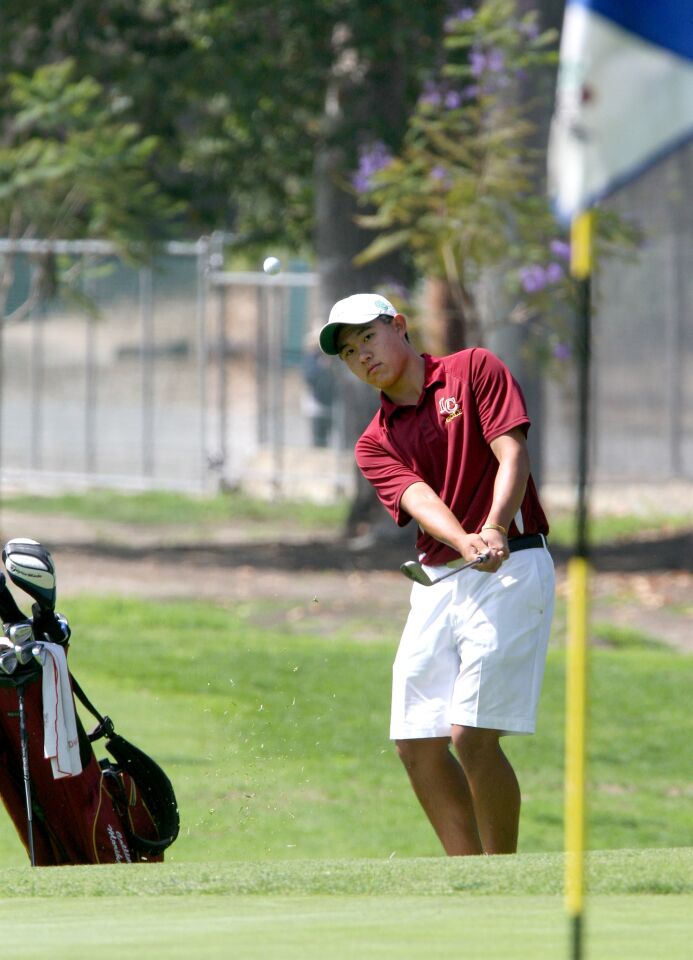 Photo Gallery La Cañada High School golfer Collin Morikawa in CIF/SCGA