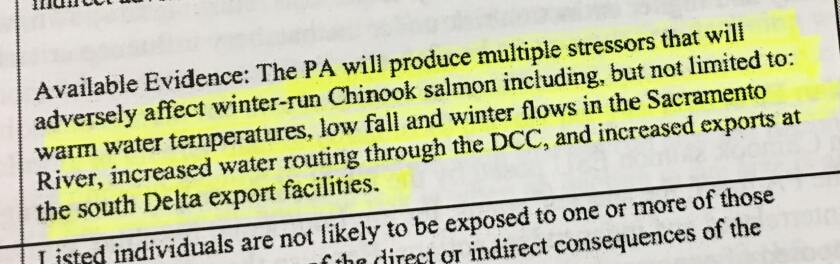 Excerpt from suppressed federal report