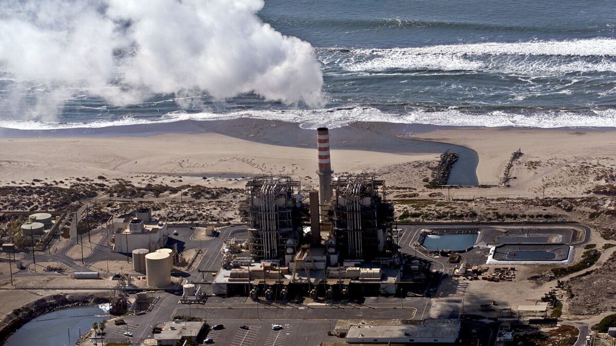 NRG Energy had proposed to replace the Mandalay power plant on Silver Strand beach in Oxnard with a new natural gas facility but asked regulators to suspend review of the plans.
