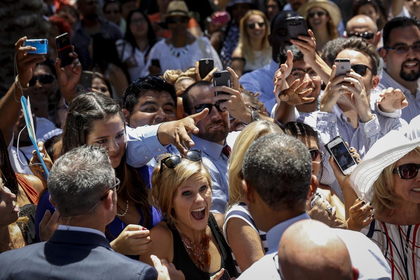 President Obama speaks at L.A. Trade-Tech