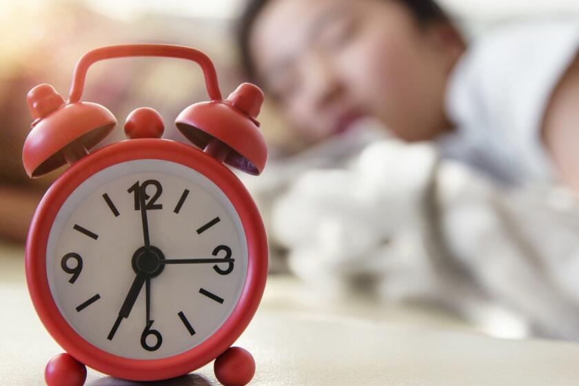 Sleeping Teenage girl with Alarm Clock ** OUTS - ELSENT, FPG, CM - OUTS * NM, PH, VA if sourced by CT, LA or MoD **