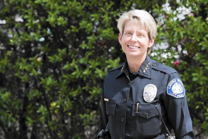 The Laguna Beach Police Department named its new Chief Laura Farinella in March.