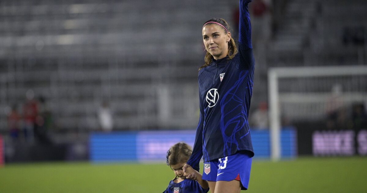 Soccer star Alex Morgan makes her latest key assist: launching her foundation