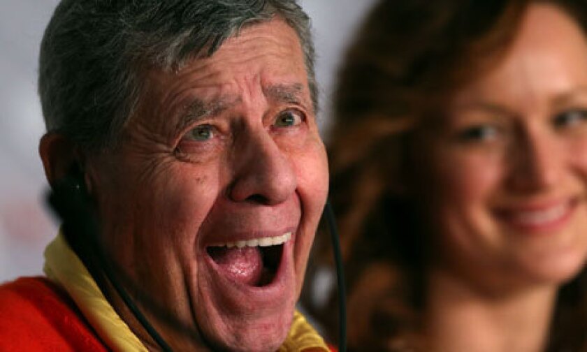 Jerry Lewis at the Max Rose press conference