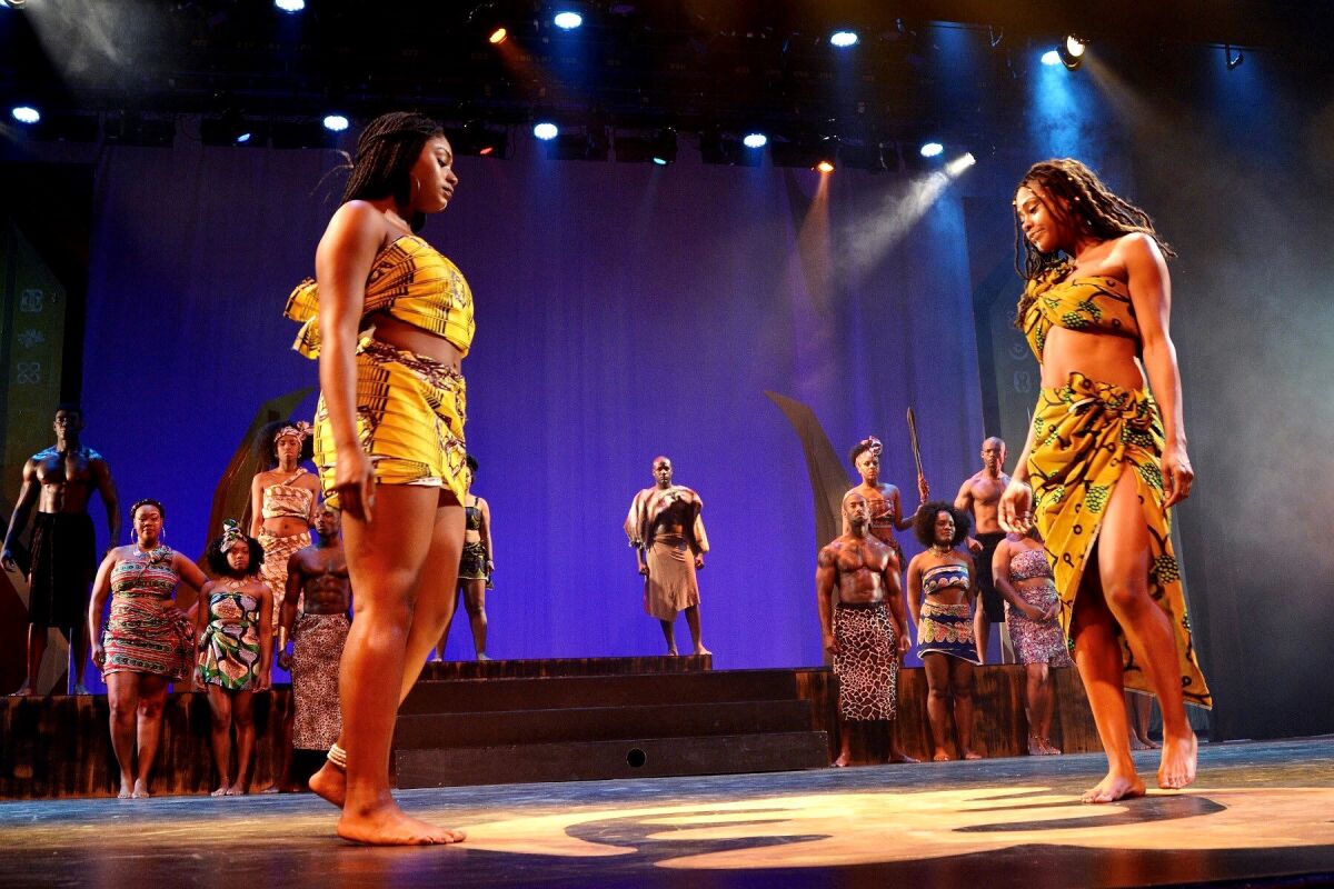 A performance at a past San Diego Kuumba Fest event at the Lyceum Theatre in San Diego. 