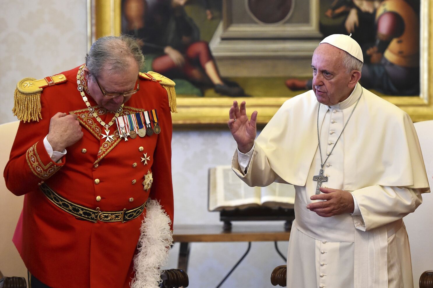 Pope takes over Knights of Malta after condom - Los Angeles Times