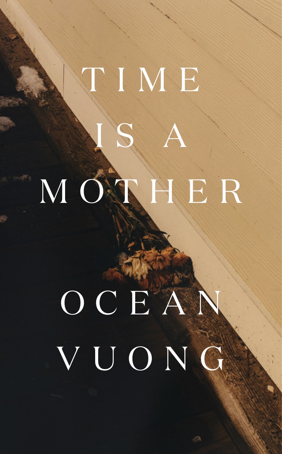 This cover image released by Penguin Press shows "Time is a Mother" by Ocean Vuong. (Penguin Press via AP)