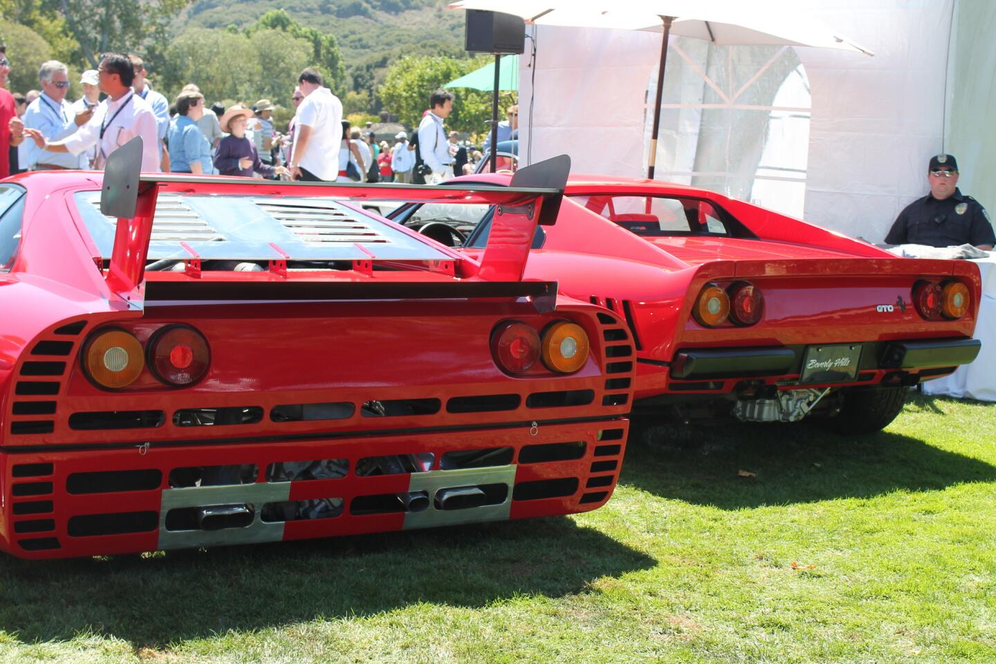 David Lee's Ferraris at Quail