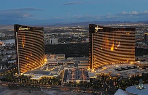 The Encore and the Wynn hotel