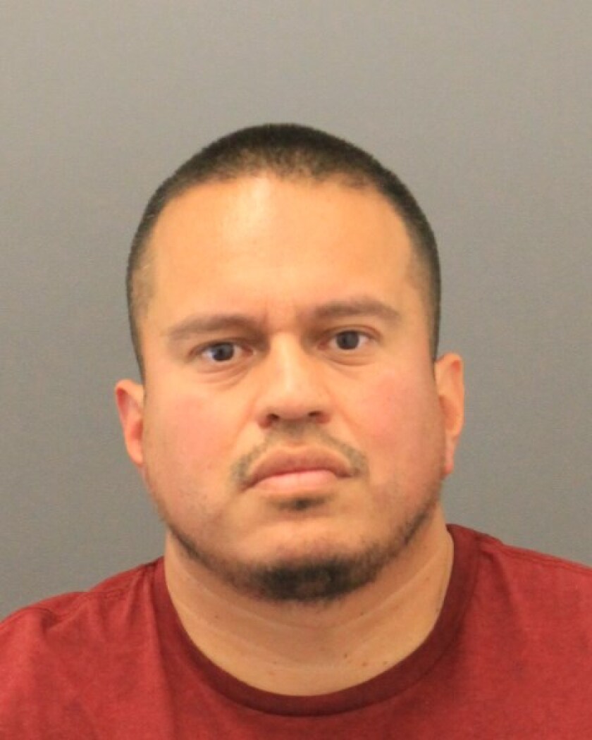 Ruben Erick Diaz, 39, of Rialto was arrested Sunday after police said he groped a woman inside a Seal Beach department store.