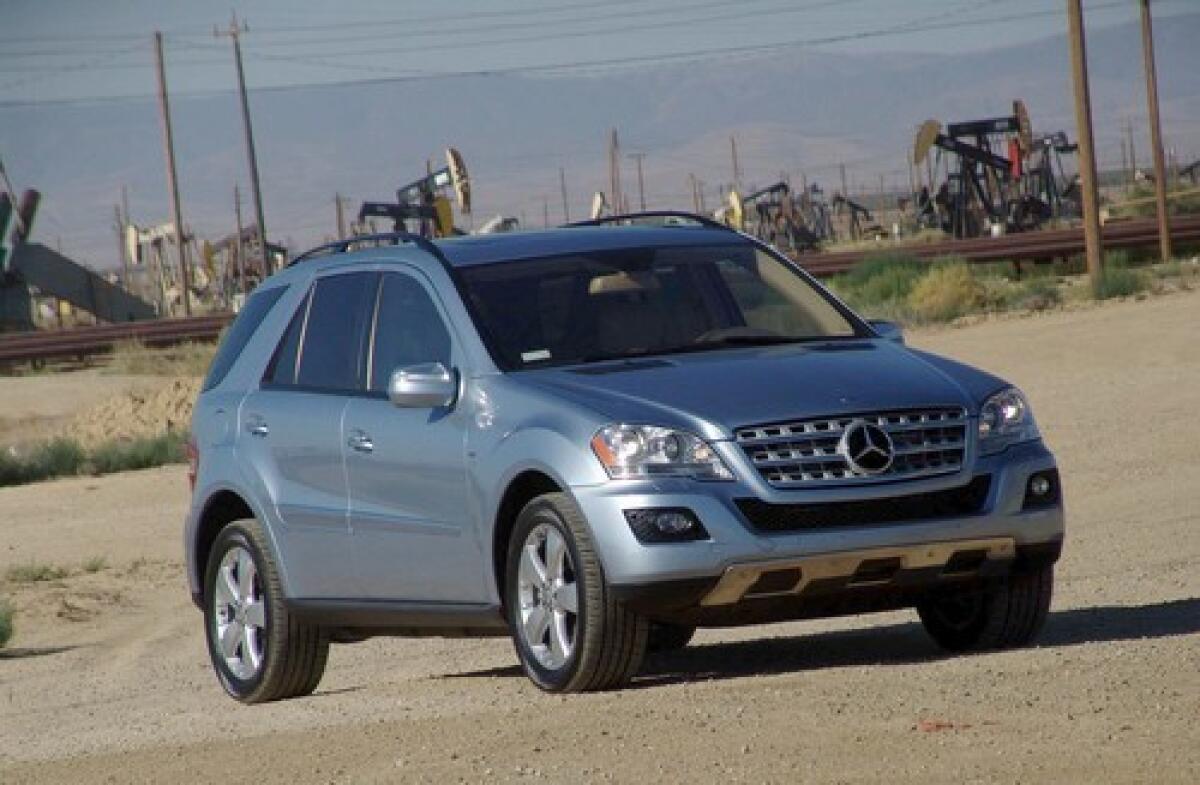 The 2009 Mercedes-Benz ML320 CDI with BlueTEC emissions technology is one of three 50-state-legal diesel-powered models the company will offer in the U.S. this year. The others are the GL320 CDI sport-utility and the R320 CDI wagon.