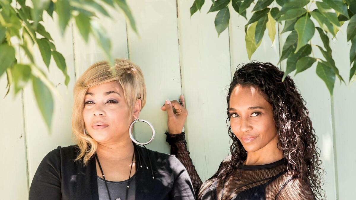 “Coming out 15 years later with a studio album and having had so many sales on previous albums, people expect so much. It’s a lot of pressure,” said Tionne "T-Boz" Watkins, right. (Christina House / For The Times)