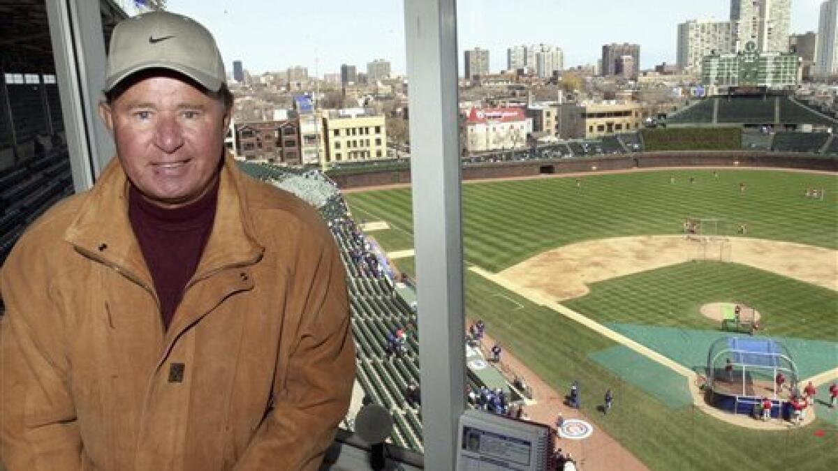 The Cubs' Ron Santo, An Inspiring Figure, Has Died : The Two-Way : NPR