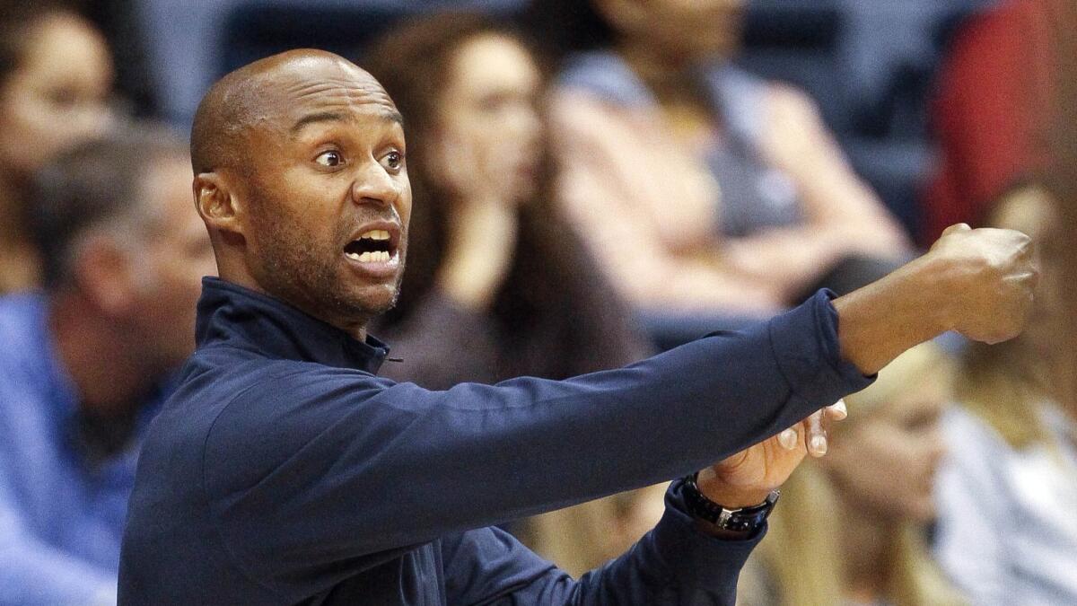 Lamont Smith coached University of San Diego basketball from 2015-18.