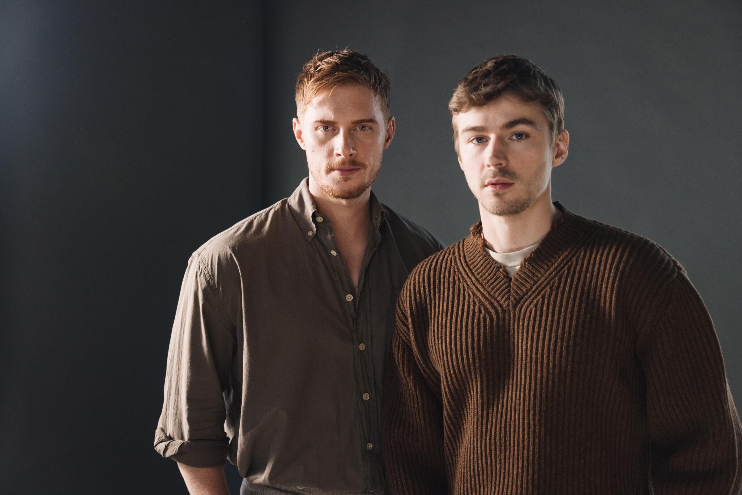 Smiling Max Boot How Miles Heizer and Max Parker trained for 'Boots' - Los Angeles Times