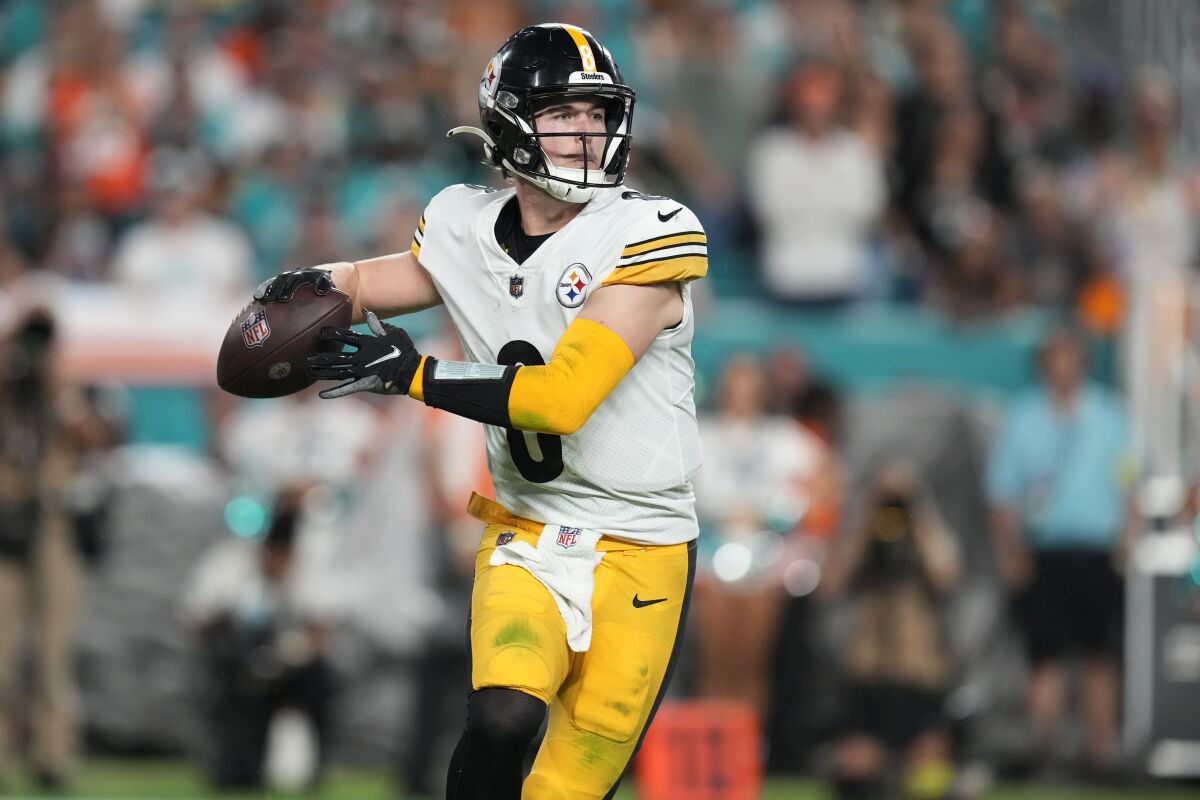 Steelers QB Pickett wants to go deep, but at the right time The San