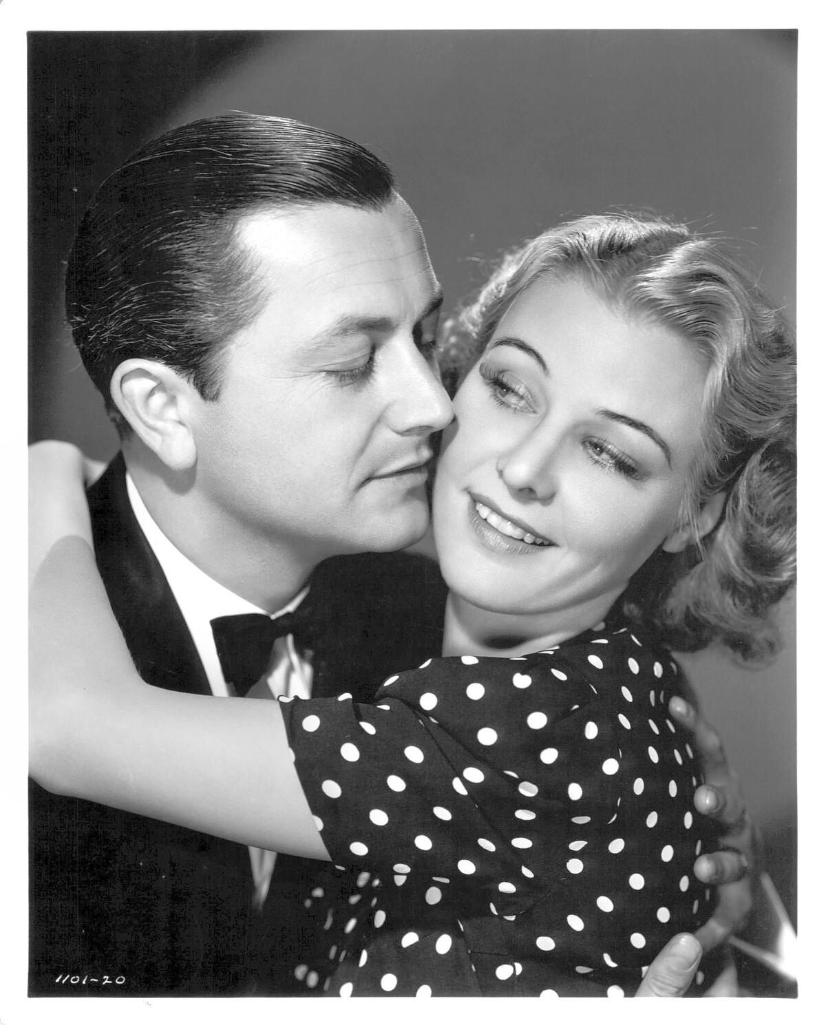 Robert Young and Florence Rice in "Miracles For Sale" from 1939.