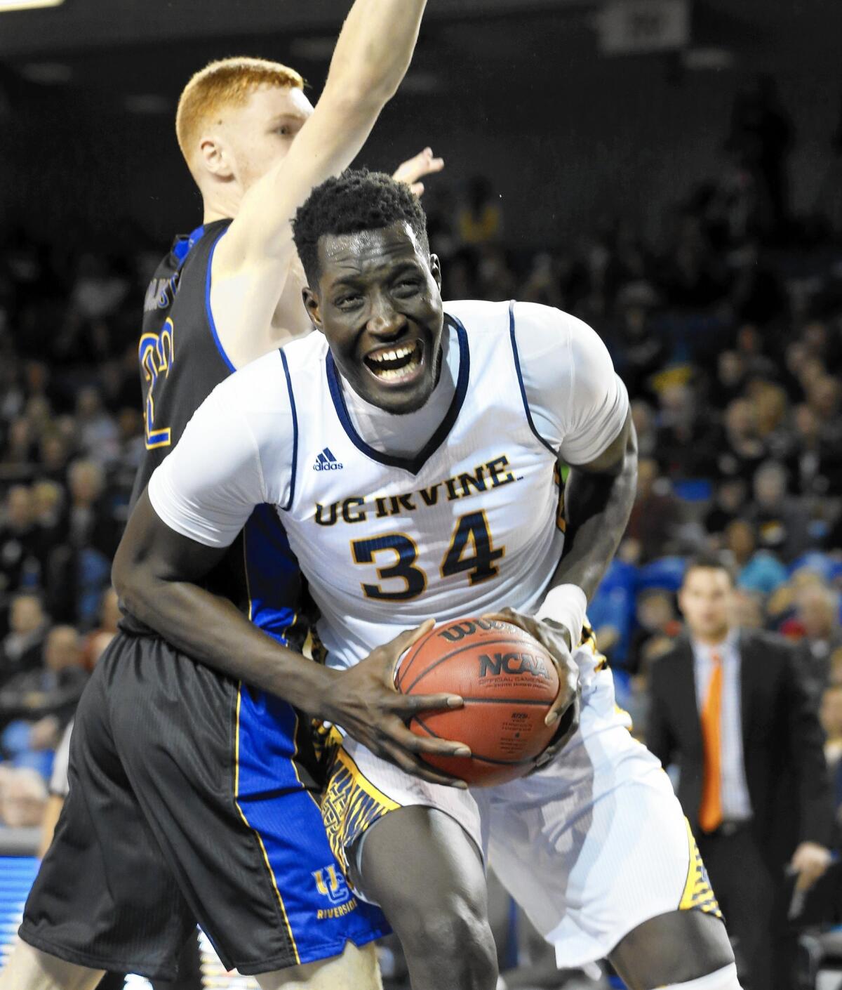 UC Irvine's Mamadou Ndiaye averages 12.3 points per game, which is second on the team. He's also a force on defense.
