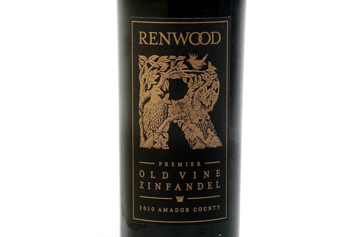 2010 Renwood Premier Old Vine Zinfandel.