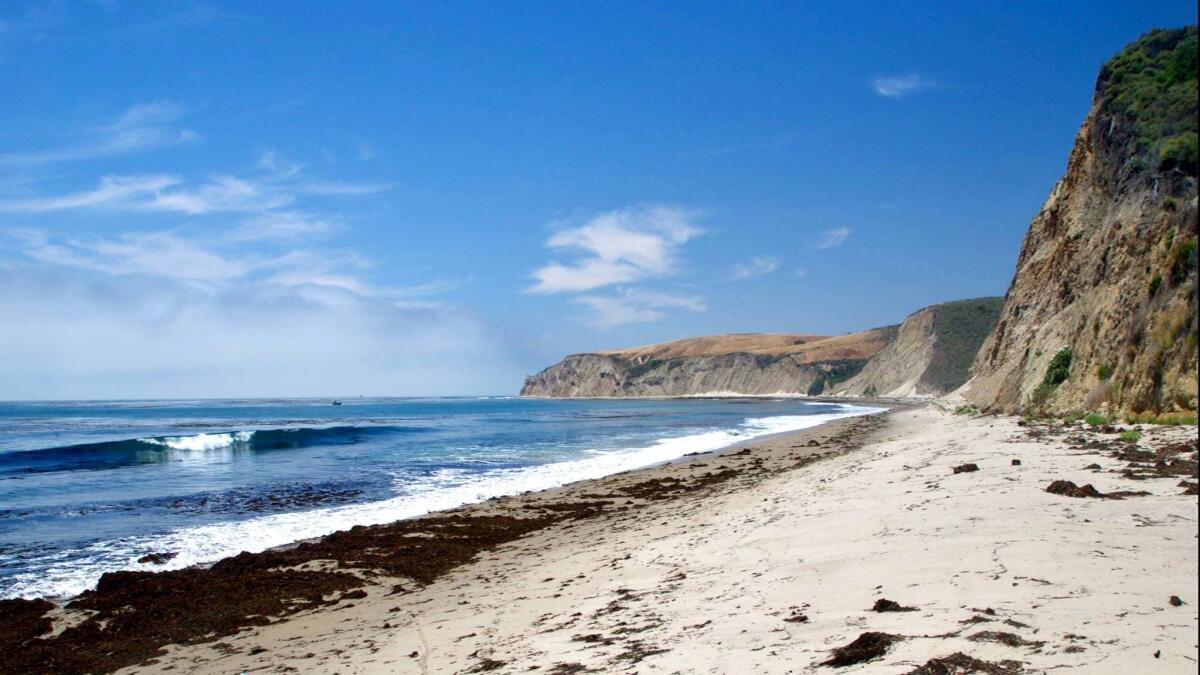 Curato Beach on the Hollsiter Ranch coastline.