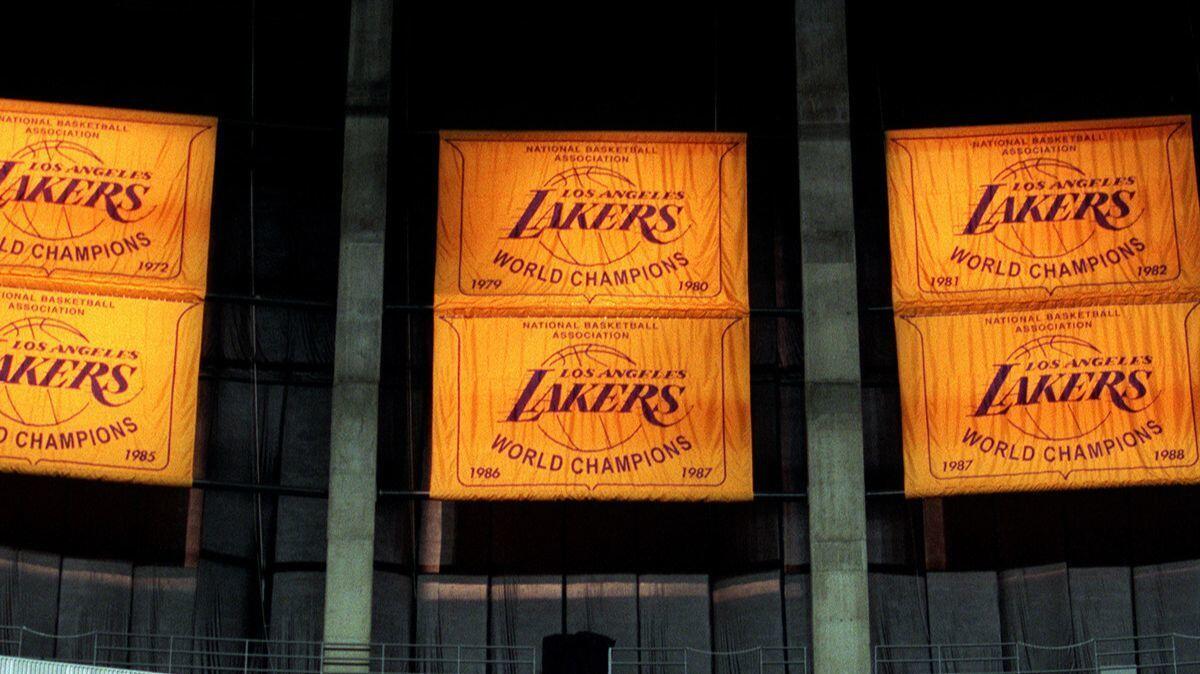 The Lakers have 16 championship banners, but none since 2010.