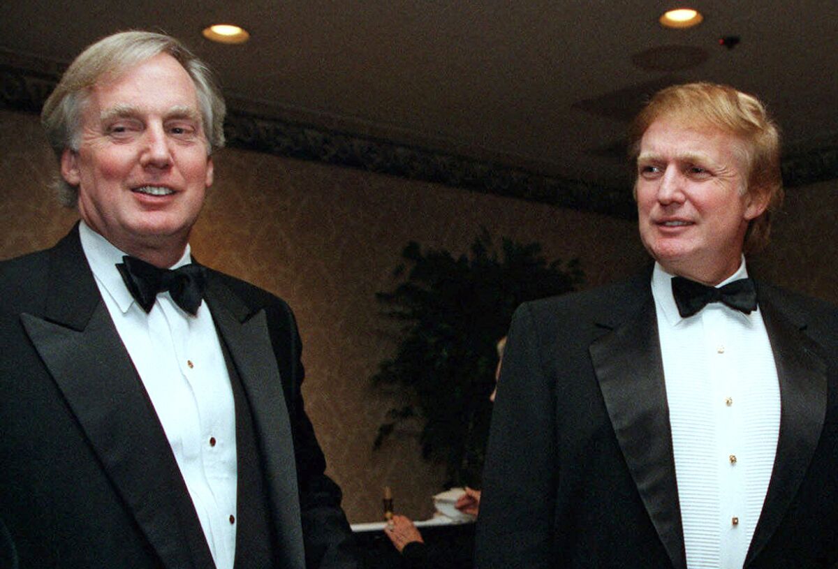 Robert and Donald Trump in 1999