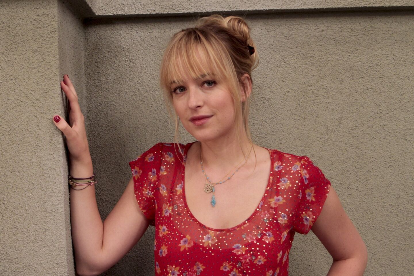 Johnson plays young college grad and bookworm Anastasia Steele. You might have also seen her in "Ben and Kate," "The Five-Year Engagement," "The Social Network," and "Beastly."
