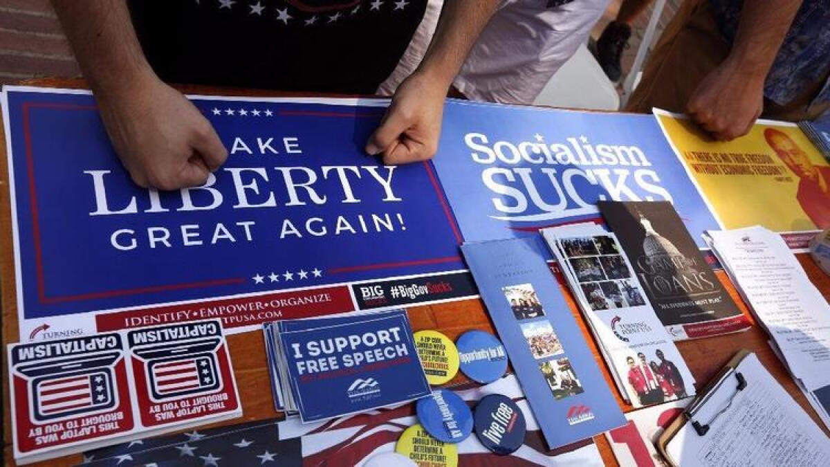 Bruin Republicans recruiting effort at UCLA