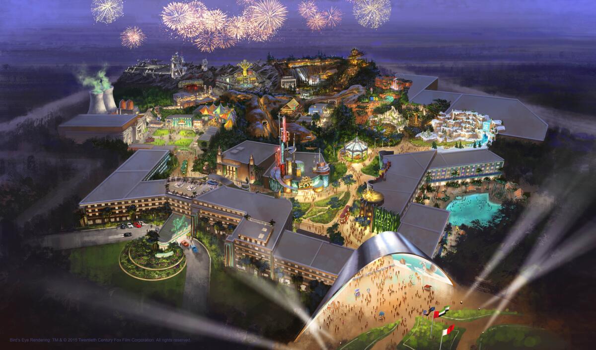 20th Century Fox is teaming up with Al Ahli Holding Group to build a theme park in Dubai, set to open in 2018.