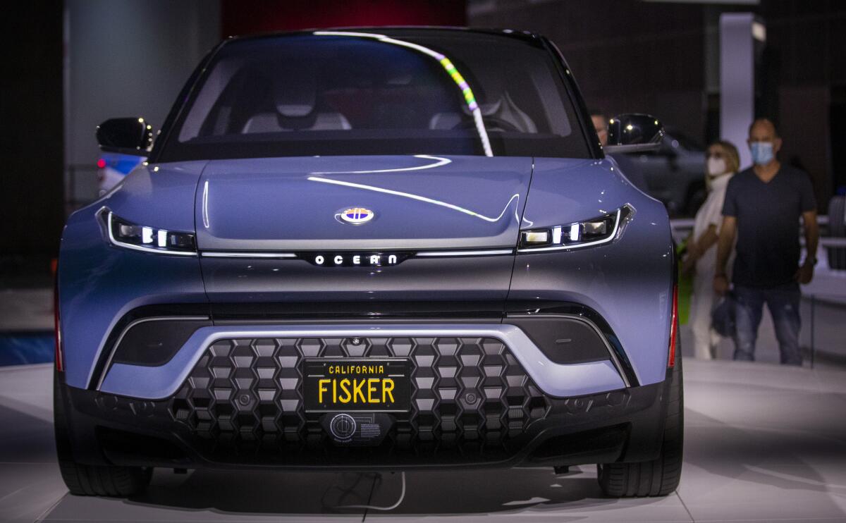The Fisker Ocean SUV, a competitor to Tesla's Model Y, was released last year to mixed reviews.