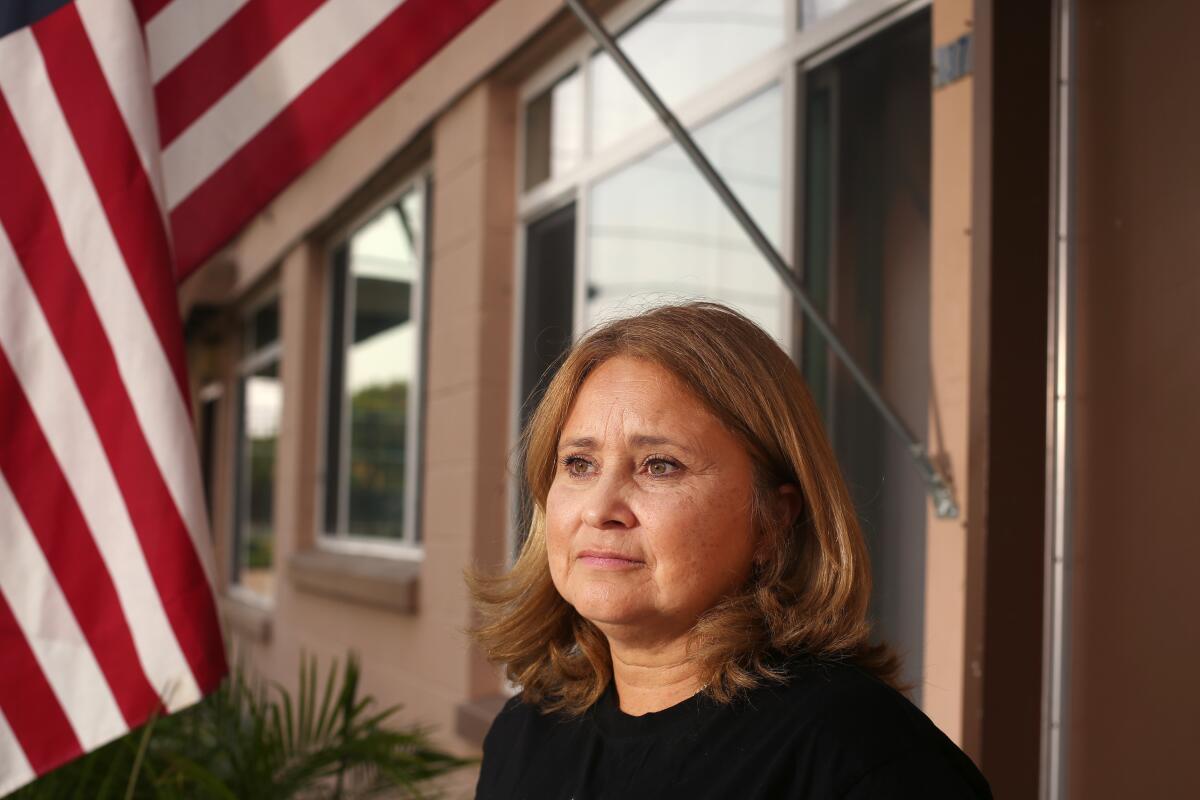 Daisy Vega is president of the resident advisory council at the Mar Vista Gardens public housing complex.