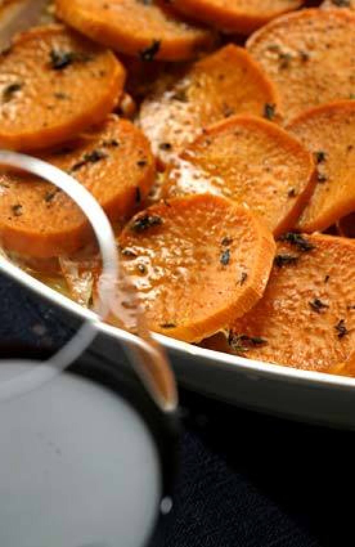 Serve sweet potato gratin this holiday.