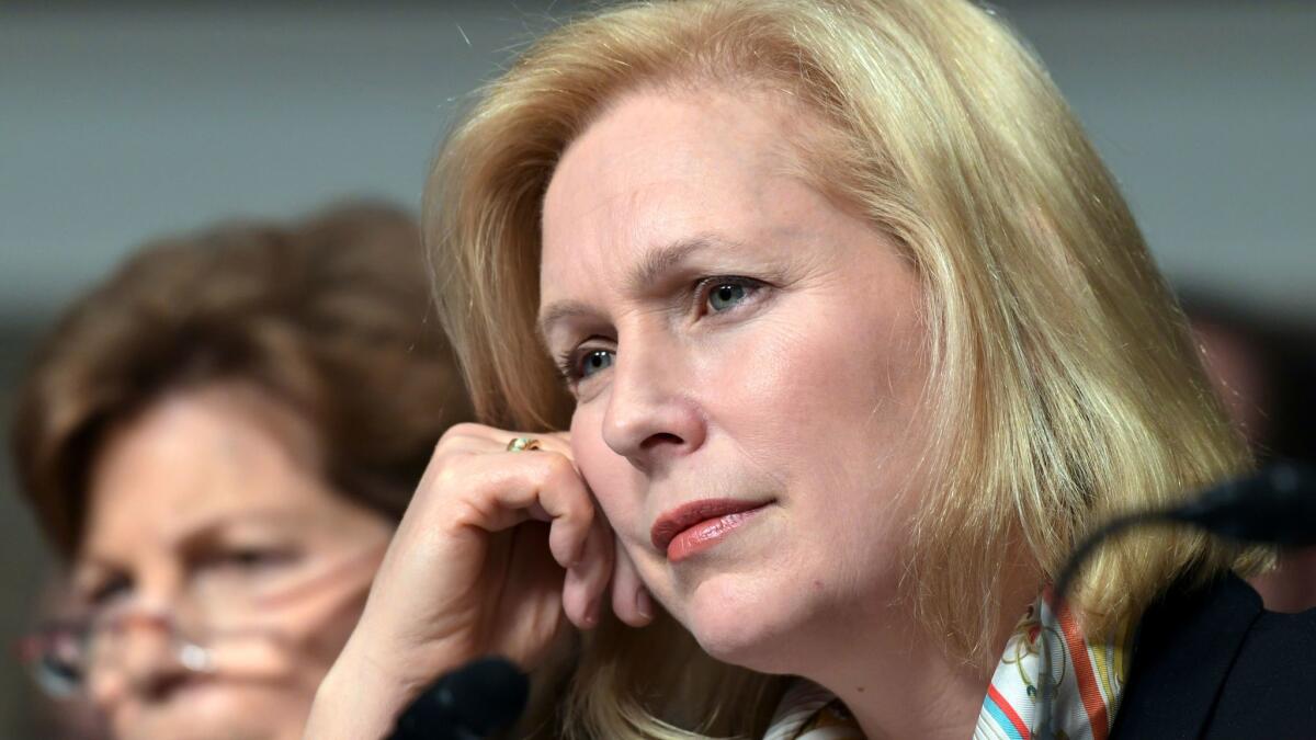 Sen. Kirsten Gillibrand, D-N.Y., has been trying to get a paid family leave bill passed by Congress since 2013.