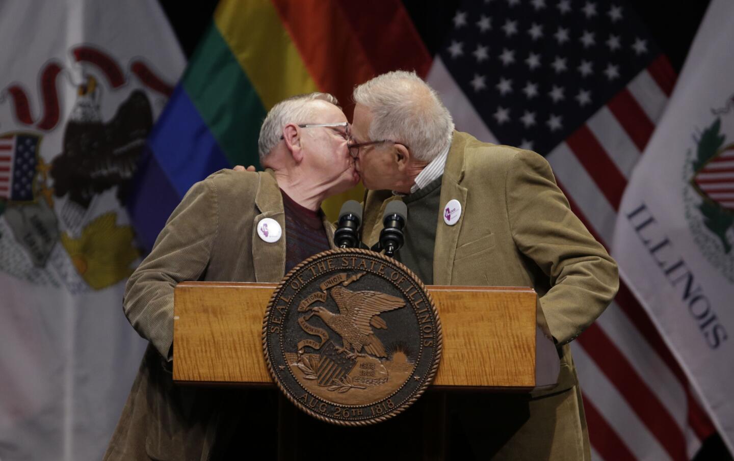 Gay marriage in Illinois