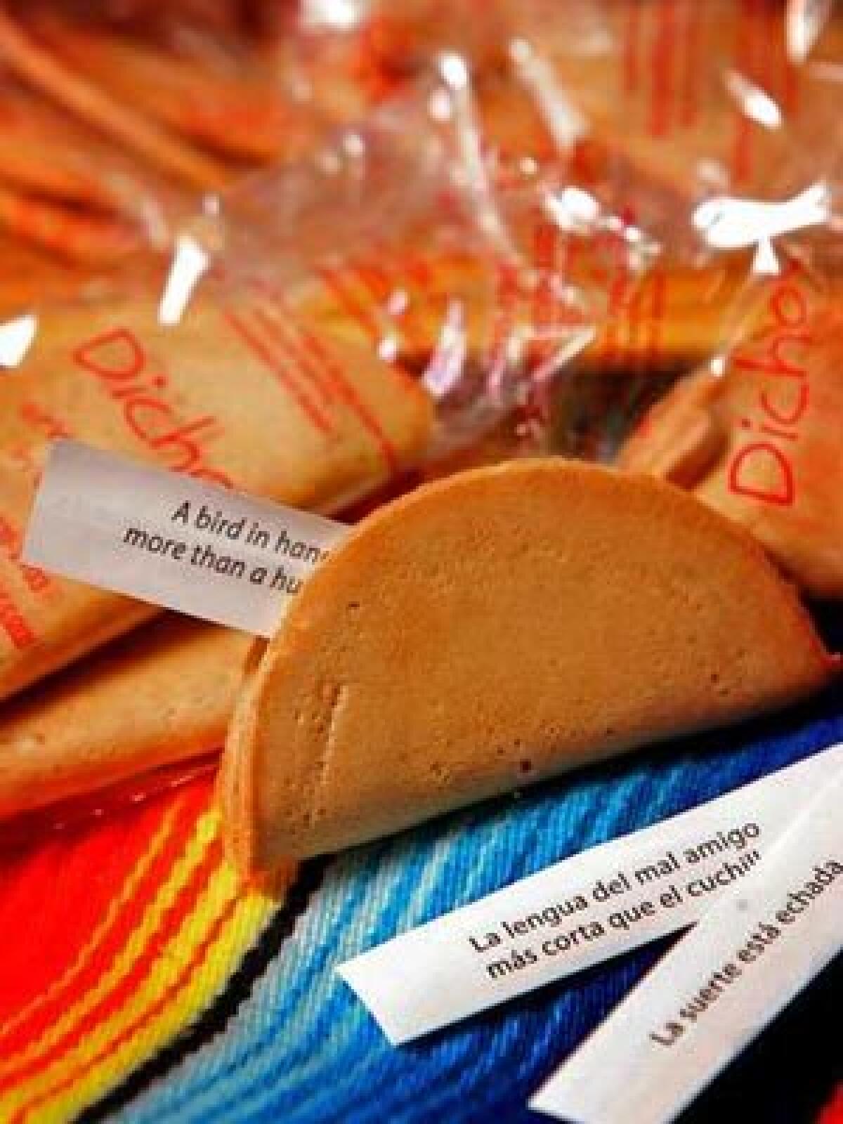 NEW: Dichos are an Mexican-American version of Chinese fortune cookies.