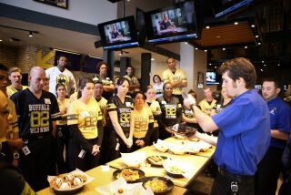 Buffalo Wild Wings trains new employees in advance of the latest restaurant opening in Mission Valley.