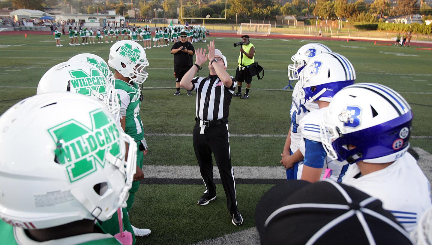 Photo Gallery: Burbank football final preparations for season opener against Monrovia