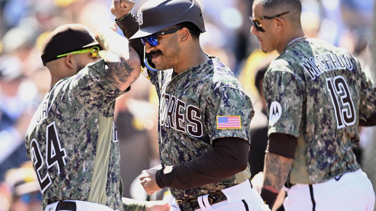 Are Padres' Latest Military-Inspired Alternate Jerseys Too Camouflaged?