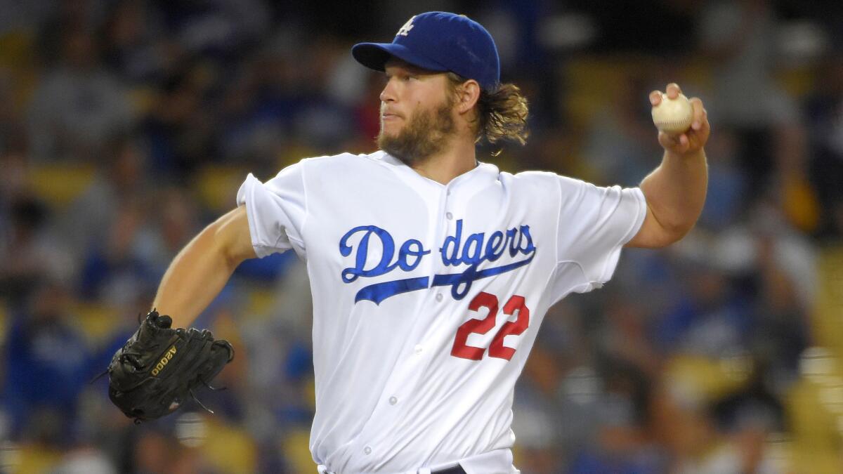 Dodgers starter Clayton Kershaw will be on the mound Friday for Game 1 of the National League division series against the St. Louis Cardinals.