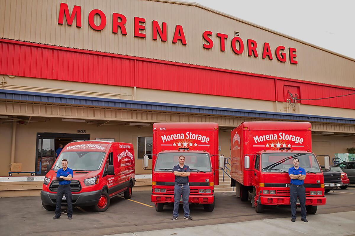 5 Star Storage has two area locations: Solana Beach Storage, 545 Stevens Ave., Solana Beach, (858) 755-5550. Morena Storage, 908 Sherman St., San Diego, (619) 299-4444. Visit www.5starstorage.com and the self-storage facilities are currently offering a special deal of 50 percent off one month or 50 percent off two months, depending on the storage-room size.