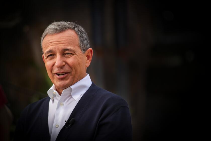 Allen J. Schaben??Los Angeles Times DISNEY Chief Executive Bob Iger said that the streaming idea was simple: offer consumers “tremendous volume, tremendous quality ... for a good price.”