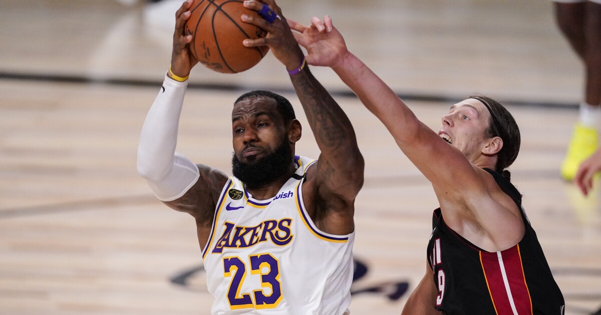 Lakers Heat 2020 Nba Finals Tv Ratings Are Historically Low Los Angeles Times