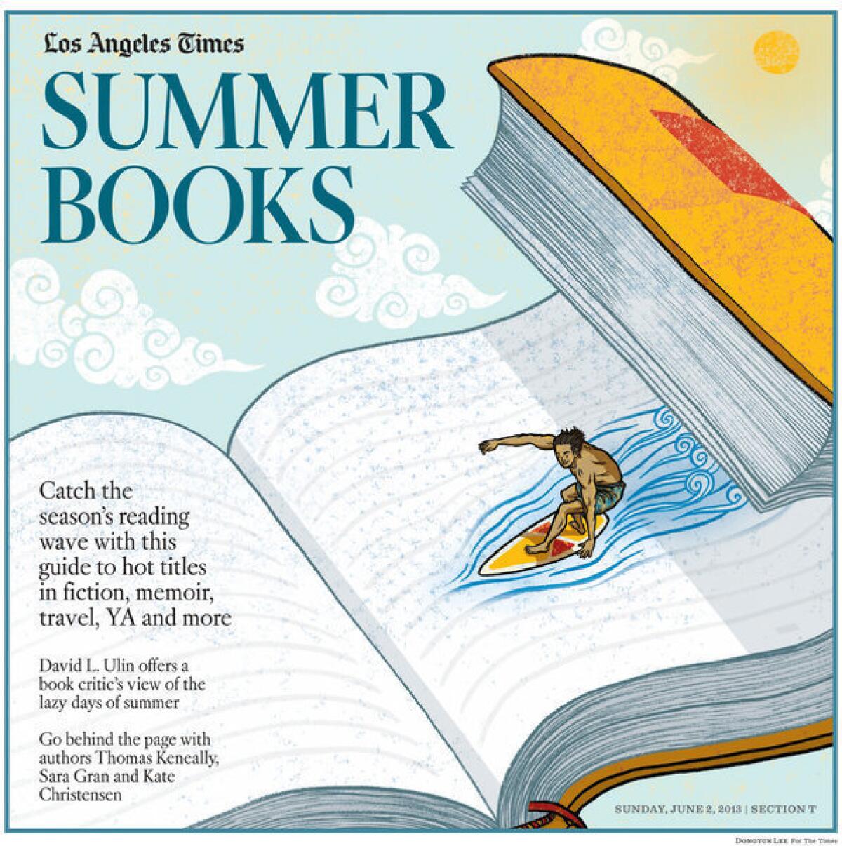 Summer books in the Sunday Los Angeles Times.