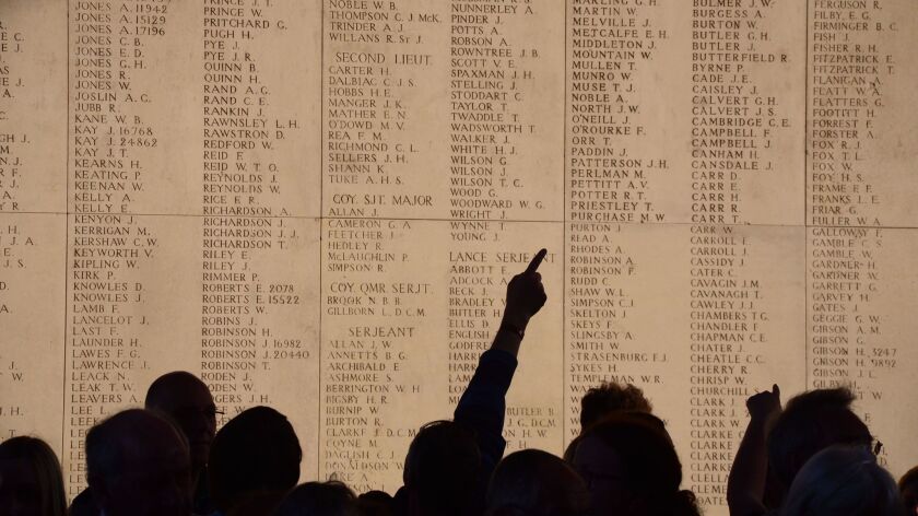 Tour World War I Battlefields And Memorials In Belgium And France Los Angeles Times