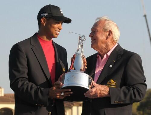 Tiger Woods, Arnold Palmer