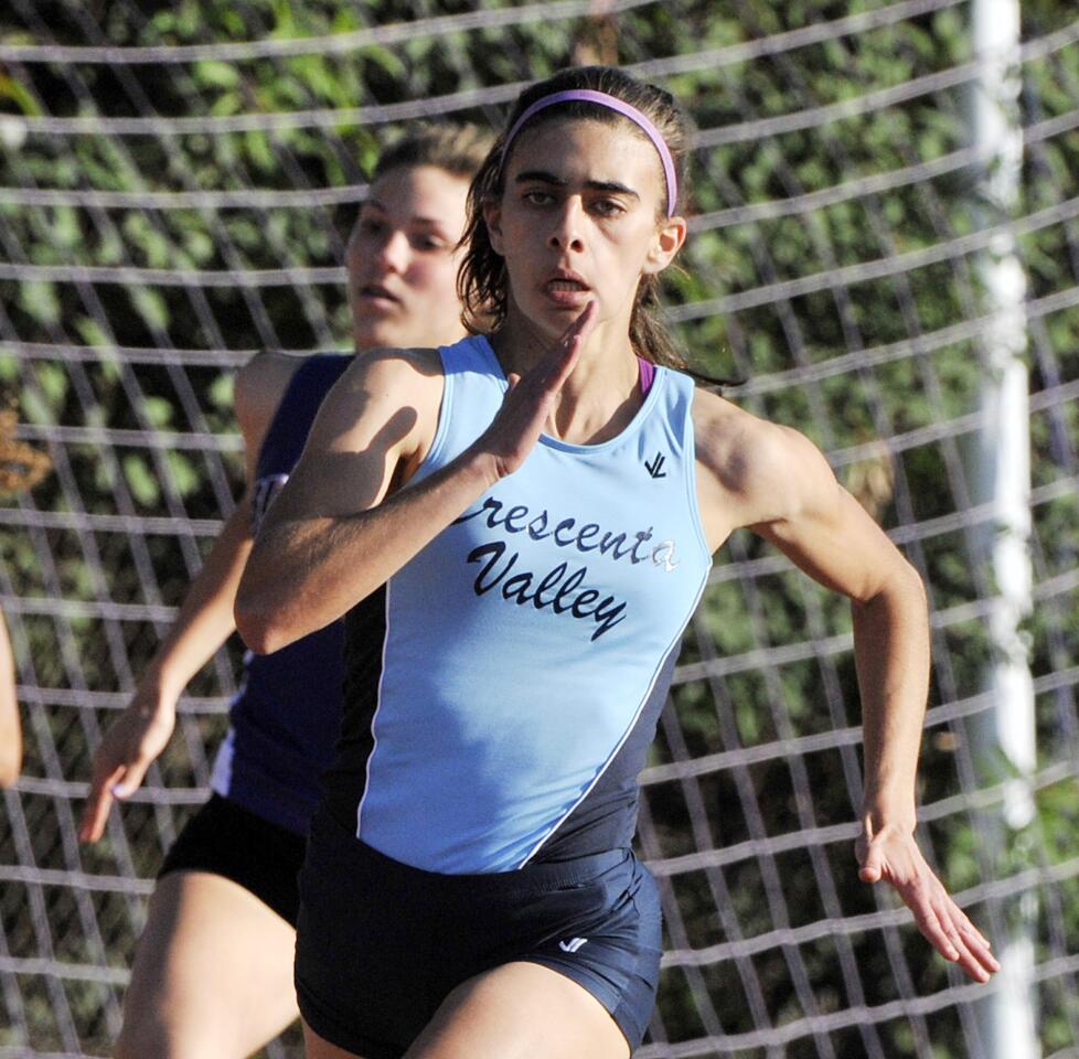 Photo Gallery: Dual track meet between Crescenta Valley, Burbank, and Hoover