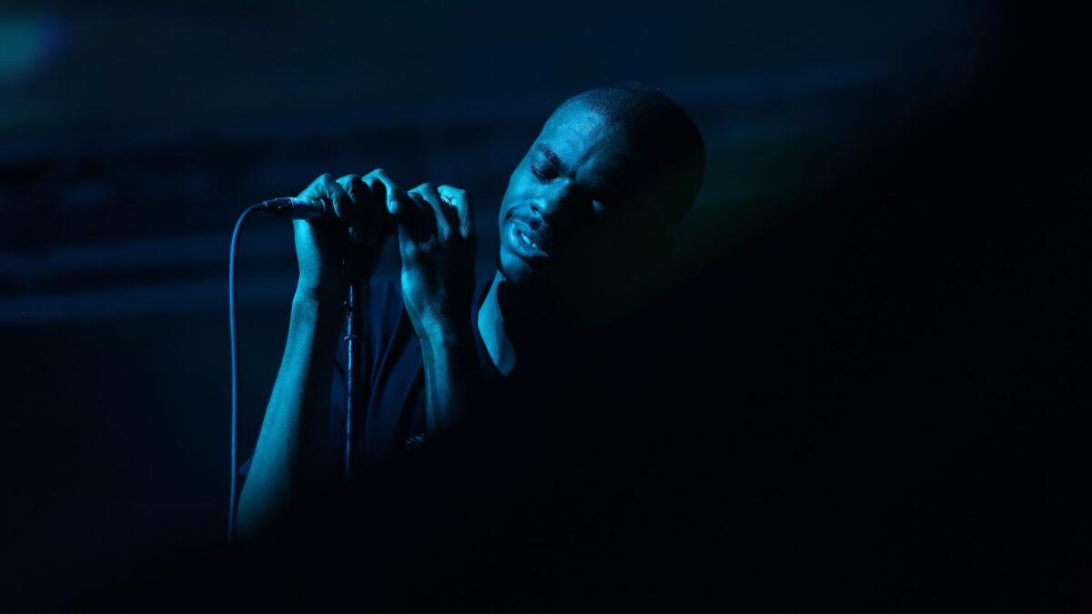 Vince Staples performs at the 2016 Coachella Arts and Music Festival. The Long Beach native's new album, "Big Fish Theory," just came out.