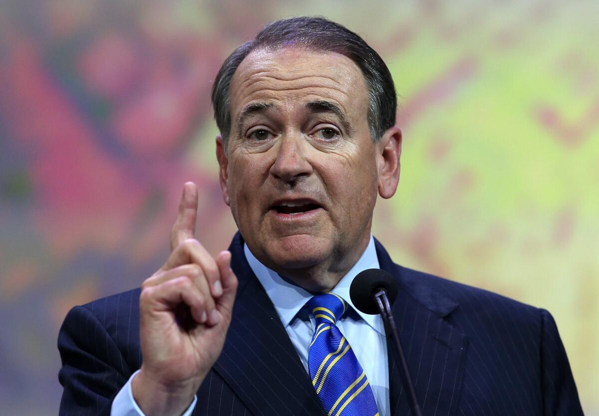 Former Arkansas Gov. Mike Huckabee, the runner-up for the 2008 GOP presidential nomination, is edging closer to a 2016 run for the White House after passing on the 2012 presidential campaign.