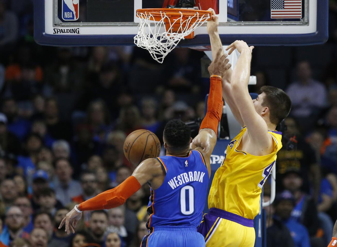 Ivica Zubac, Russell Westbrook