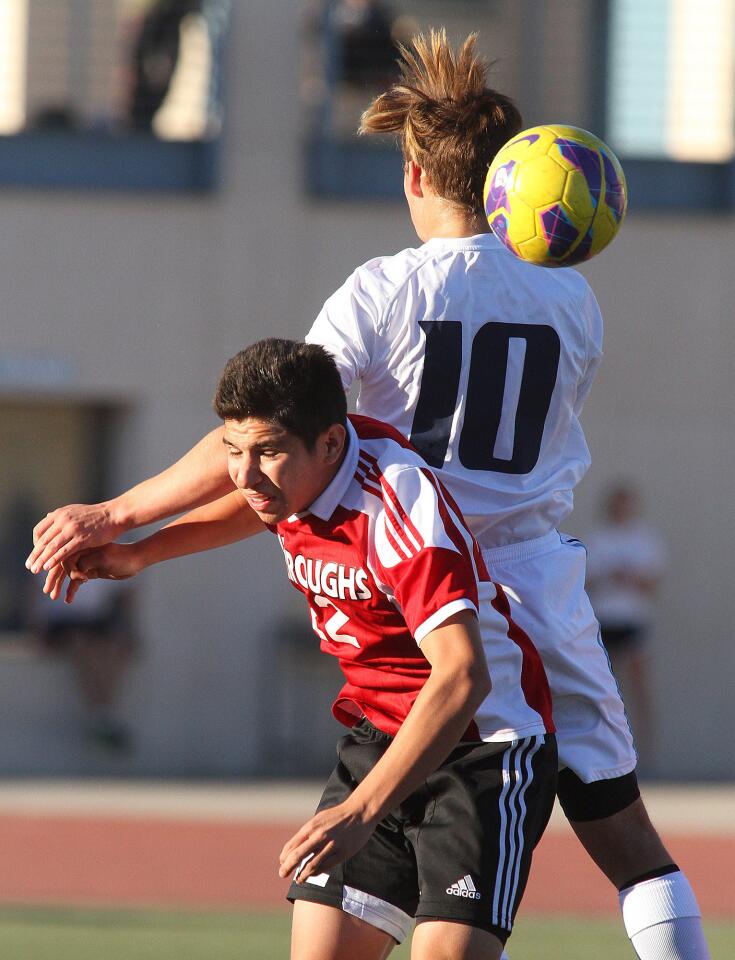 Photo Gallery: Burroughs vs. Crescenta Valley boys soccer